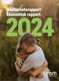 Omslag Hållbarhetsrapport SEOM 2024